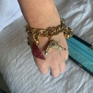Juicy Couture Chunky Charm Bracelet